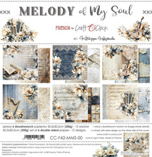 Charger l'image dans la galerie, "Melody of My Soul" - Craft O'Clock Papiers 30x30 (CC-F42-MMS-00)
