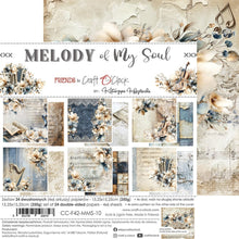 Charger l'image dans la galerie, "Melody of My Soul" - Craft O'Clock Papiers 15x15 (CC-F42-MMS-10)
