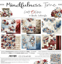 Charger l&#39;image dans la galerie, Ensemble de feuilles Mindfulness Time 12 x 12 pouces (CC-C76-MT-00)
