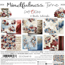 Charger l&#39;image dans la galerie, Ensemble de feuilles de papier Mindfulness Time 6x6 pouces (CC-C76-MT-10)
