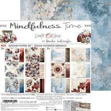 Charger l&#39;image dans la galerie, Ensemble de feuilles de papier Mindfulness Time 8 x 8 pouces (CC-C76-MT-09)
