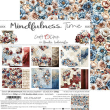 Charger l&#39;image dans la galerie, Ensemble de feuilles de papier Mindfulness Time 8 x 8 pouces (CC-C76-MT-09)

