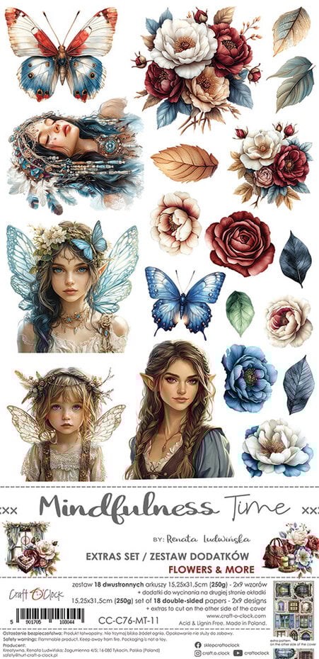 Coffret « Extras de pleine conscience » Fleurs et plus (CC-C76-MT-11)