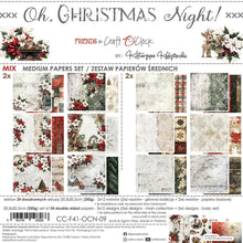 Charger l&#39;image dans la galerie, Oh Christmas Night  8x8 Inch Medum Papers Set (CC-F41-OCN-09)
