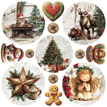 Charger l&#39;image dans la galerie, Oh Christmas Night  8x8 Inch Medum Papers Set (CC-F41-OCN-09)
