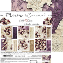 Charger l'image dans la galerie, "Plume et Caramel" - Craft O'Clock Papiers 15x15 (CC-C80-PC-10)
