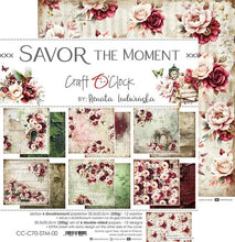 Charger l&#39;image dans la galerie, Savor The Moment 12x12 Inch Paper Set (CC-C70-STM-00) de Craft O&#39;Clock
