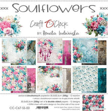 Charger l&#39;image dans la galerie, Soulflowers 12x12 Inch Paper Set (CC-C67-SS-00) de Craft O&#39;Clock
