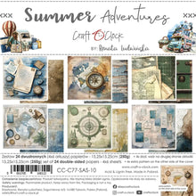 Charger l'image dans la galerie, "Summer Adventures" - Craft O'Clock Papiers 15x15 (CC-C77-SAS-10)
