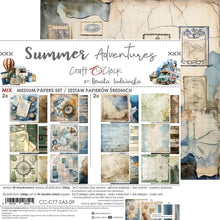 Charger l&#39;image dans la galerie, Ensemble de papiers à lettre Summer Adventures 8 x 8 pouces (CC-C77-SAS-09)

