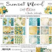 Charger l&#39;image dans la galerie, Sunset Mood Papiers 20x20 Mix (CC-C68-SM-09) - Craft O&#39;Clock

