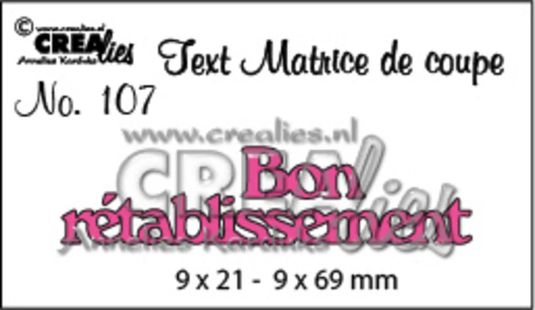 Text Dies French No. 107 