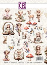 Charger l&#39;image dans la galerie, Die cuts &quot;Fée de la foret &quot; 23 pièces (CCODC-004)

