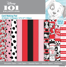 Charger l&#39;image dans la galerie, &quot;101 dalmatians&quot;  Card Making Pad  30x30 cm (DYP0065)
