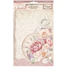 Charger l'image dans la galerie, Set 6 Papiers de Riz A4 Romance Forever - Stamperia

