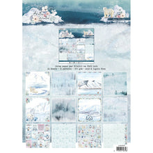Charger l&#39;image dans la galerie, Arctic Winter Scrap Paper Pad 200g 30,5x30,5cm Studio Light •
