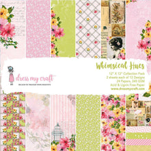 Charger l'image dans la galerie, Bloc "Whimsical Hues" 30x30 cm - Dress My Craft (DMCP1684) - DESTOCKAGE
