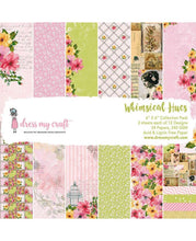 Charger l'image dans la galerie, Bloc "Whimsical Hues" 15x15 cm - Dress My Craft (DMCP1695) - DESTOCKAGE

