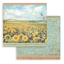 Charger l&#39;image dans la galerie, bloc Stamperia &quot; sun flowers art &quot; 30.5 cm x 30.5 cm
