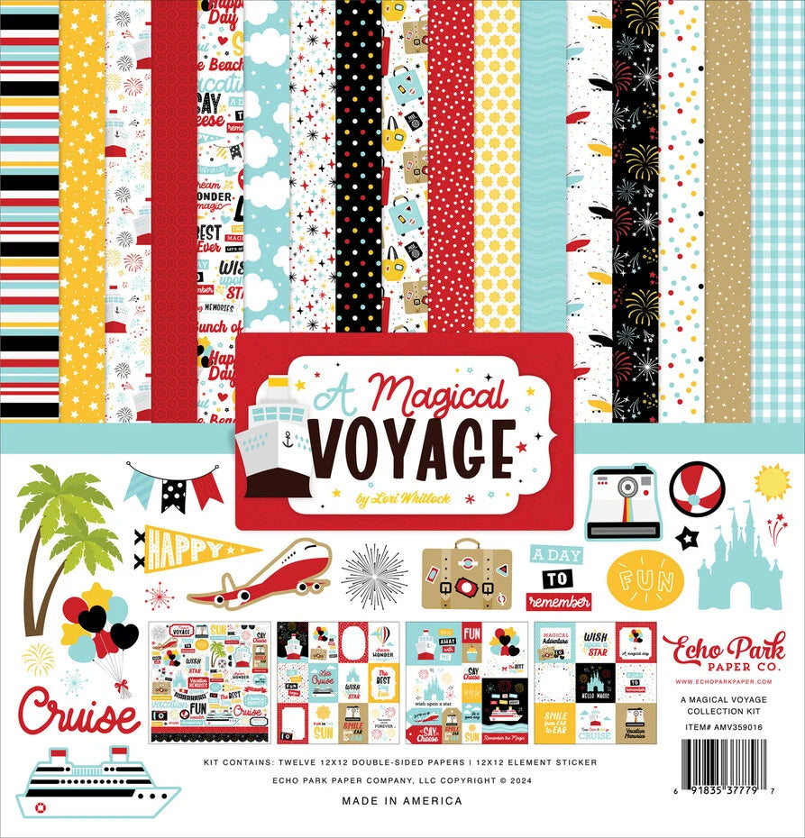 A Magical Voyage 12x12 Inch Collection Kit (AMV359016)