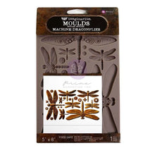 Charger l'image dans la galerie, Moule silicone « Machine Dragonflies » 12,7 × 20,3 cm - Finnabair Prima (951412)
