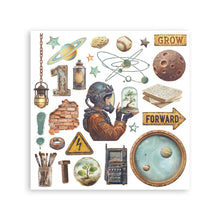 Charger l'image dans la galerie, Rub-on Kit 15,5x15,5 "A New Beginning" - Stamperia (DFLRBX10)
