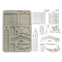 Charger l&#39;image dans la galerie, Venice City of Art  &quot;Monuments&quot; A5 Silicon Mould (KACMA581)

