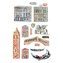 Charger l&#39;image dans la galerie, Venice City of Art  &quot;Monuments&quot; A5 Silicon Mould (KACMA581)

