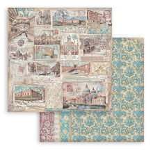 Charger l&#39;image dans la galerie, &quot;Venice city of art&quot; de Stamperia bloc Papier double Face 10 feuilles 20.3X20.3 (SBBS128)
