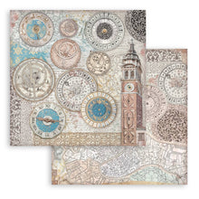Charger l&#39;image dans la galerie, &quot;Venice city of art&quot; de Stamperia bloc Papier double Face 10 feuilles 20.3X20.3 (SBBS128)
