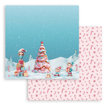 Charger l&#39;image dans la galerie, &quot;Candy Christmas&quot; Bloc Papier Scrap 10 feuilles cm 30,5x30,5 (SBBL173)
