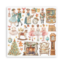Charger l&#39;image dans la galerie, &quot;The Nutcracker&quot; de Stamperia bloc Papier double Face 10 feuilles 20.3X20.3 (SBBS112)
