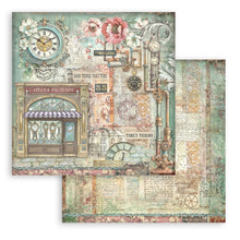 Charger l'image dans la galerie, Bloc 20x20 "Gardens of Time" - Stamperia (SBBS141)
