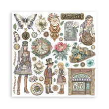 Charger l'image dans la galerie, Bloc 20x20 "Gardens of Time" - Stamperia (SBBS141)
