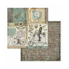 Charger l'image dans la galerie, Bloc Papier "Voyages Fantastiques" 20x20 cm - Stamperia (SBBS30)
