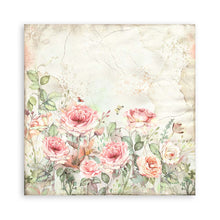 Charger l'image dans la galerie, Bloc 20x20 "House of Roses" Face Unique 22 feuilles - Stamperia (SBBSXB11)
