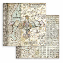 Charger l'image dans la galerie, Bloc Papier 15x15 cm "Sir Vagabond Aviator" - Stamperia (SBBXS18)
