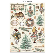 Charger l&#39;image dans la galerie, junk journal, découpes, fonds - &quot;Alice in Christmas&quot; (SBJK03)
