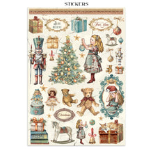 Charger l&#39;image dans la galerie, junk journal, découpes, fonds - &quot;Alice in Christmas&quot; (SBJK03)
