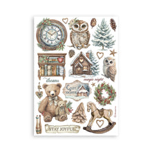 Charger l&#39;image dans la galerie, Washi-Pad - &quot;The Olwl&#39;s house&quot; A5 de Stamperia  (SBW23)
