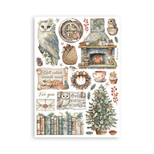 Charger l&#39;image dans la galerie, Washi-Pad - &quot;The Olwl&#39;s house&quot; A5 de Stamperia  (SBW23)
