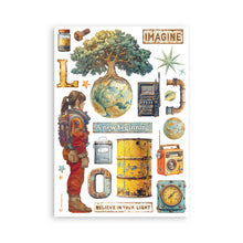 Charger l'image dans la galerie, Washi Pad A5 "A New Beginning" - Stamperia (SBW31)
