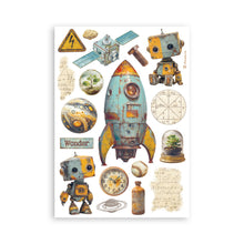 Charger l'image dans la galerie, Washi Pad A5 "A New Beginning" - Stamperia (SBW31)
