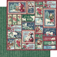 Charger l&#39;image dans la galerie, &quot;Let it Snow&quot;  Paper Pad 20x20 cm de Graphic 45 (4502322)
