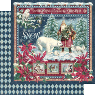 Charger l&#39;image dans la galerie, &quot;Let it Snow&quot;  Paper Pad 20x20 cm de Graphic 45 (4502322)
