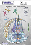 Tampon caoutchouc A5 Enchanted Castle - IndigoBlu
