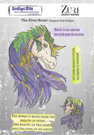 Tampon caoutchouc A5 The Elvin Horse - IndigoBlu