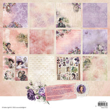 Charger l&#39;image dans la galerie, Studio Light • Designer Paper Pad&quot; Victorian Dreams&quot; Double-Sided 30x30 cm
