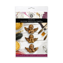 Charger l'image dans la galerie, Moule silicone Cherub Trio packaging - Cosmic Shimmer by Katy Sue (CA0203-CS)
