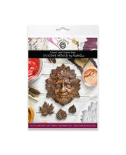 Charger l'image dans la galerie, Moule silicone Forest Leaf Green Man - Cosmic Shimmer by Katy Sue (CF0072-CS)
